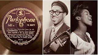 Dizzy Gillespie & Sarah Vaughan (vocals) - Loverman - 78 rpm - Parlophone R3077 - 1947