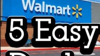 5 EASY WALMART DEALS 7.16.24