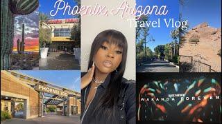 TRAVEL VLOG| PHOENIX, ARIZONA| BRUNCH |TRU LOUNGE| PHOENIX ZOO | OASIS| BLACK PANTHER 2