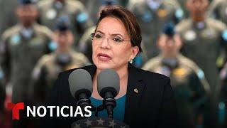 Presidenta de Honduras ordena construir una megacárcel como la de El Salvador | Noticias Telemundo