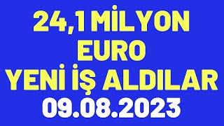 24,1 MİLYON EURO YENİ İŞ ALDILAR #BVSAN HİSSE HABER- BORSA BÜLBÜLOĞLU VİNÇ HİSSE YORUM hisse analiz