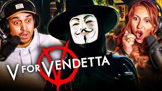 V FOR VENDETTA (2005) MOVIE REACTION - A THOUGHT-PROVOKING SPECTACLE - FIRST TIME WATCHING - REVIEW