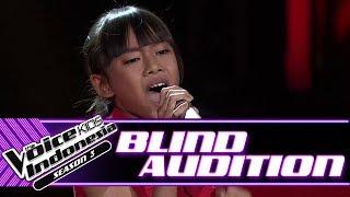 Vanisya - She's Gone | Blind Auditions | The Voice Kids Indonesia Season 3 GTV 2018