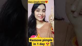 Remove Pimples Fast in 1 day Permanently Shocking Result 100%#shorts #youtubeshorts #pimples