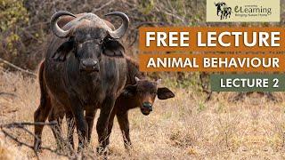 EcoTraining FREE Lecture on Animal Behaviour | Lecture 2