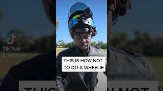 This is how not to do a wheelie #subscribe #supermoto #wheelie