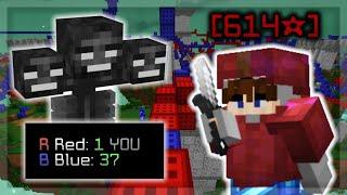 CLOSEST 1v37 CASTLE CLUTCH AGAINST A PARTY | Hypixel Castle Bedwars