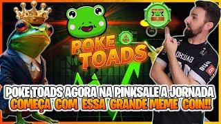 Jogue para Ganhar: Poke Toads em Pré venda na PinkSale - A Revolução do Mundo dos Memes!