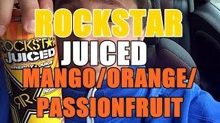 "Rockstar Juiced Mango/Orange/Passionfruit" - Review