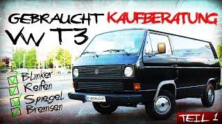 VW T3 Kaufberatung Teil 1 - ein grundlegendes Vorwort und Besuch vom BusChecker