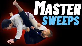 21 SWEEPS In Less Than 3 Minutes | BJJ People Must Learn |