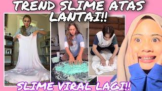 SLIME VIRAL TIKTOK KEMBALI ‼️ TREND SLIME ATAS LANTAI!! JOM BUAT!