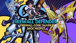 FIREWALL NETWORK!! || FIREWALL-CODE TALKER DECK PROFILE | YU-GI-OH!