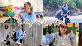 a day in the life as a mom of 2