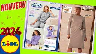 catalogue LIDL MODE HIVER 2024 du 25 novembre 2024 au 23 février 2025  Arrivage - FRANCE