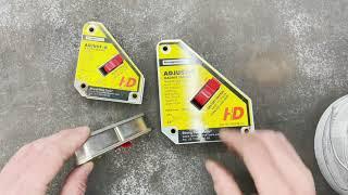 StrongHand Tools Adjust-O Magnet Square Review - Must have welding accessory!