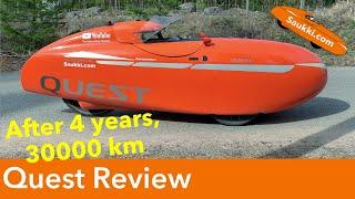 Review of My Quest Velomobile After 4 Years, 30000 km