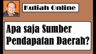 Sumber Pendapatan Daerah