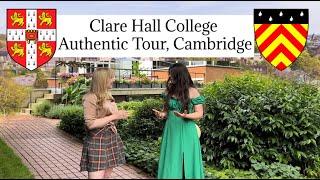 Clare Hall College Cambridge 31 Tour: British Equivalent of Princeton + Pool + Art Gallery