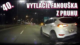 #40 DASHCAM KOMPILACE || Vytlačení z pruhu, ohrožuje mě tramvaj a nedání přednosti