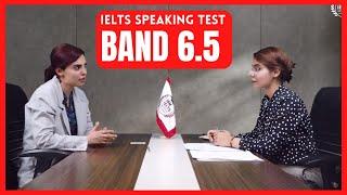 IELTS speaking test band score 6.5