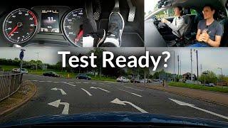 Driving Instructor's Commentary Before The Test. What's Good? What's Bad?