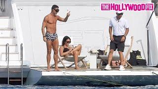 Cristiano Ronaldo's Baby Mama Georgina Rodriguez Shows Off Her Amazing Figure On A Yacht In Italy