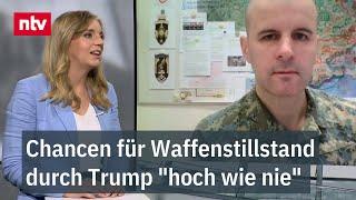 Chancen für Waffenstillstand durch Trump "hoch wie nie" - Reisner zu Ukraine und Syrien  | ntv