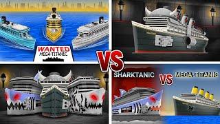 SHARKTANIC vs MEGA-TITANIC ️ FULL ANIMATION