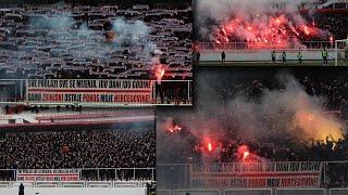 Ultras-Zrinjski Mostar (HŠK Zrinjski 1:0 FK Željezničar) 16.02.2025.