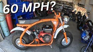 Will a head swap make the Predator 224 minibike faster?