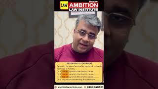 Culpable Homicide vs. Murder – Simplified by Rajnish Sir! #legaladvice #legalanalysis #news