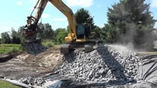 Rototilt: general excavating with a tiltrotator