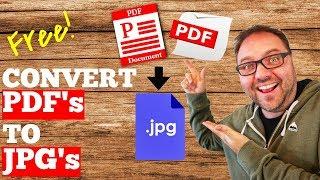 Как конвертировать PDF в JPG - БЕСПЛАТНО