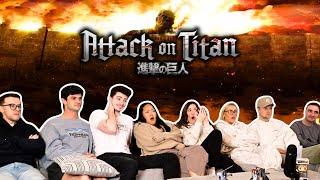 Converting HATERS to Attack on Titan 1x1 "To You, in 2000 Years" | REACTION