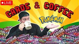 ️LIVE SHOP️ Cards & Coffee w/ KFC | GIVEAWAYS & BOUNTIES