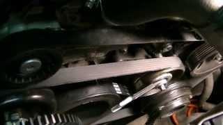 Tips on Replacing Idler Pulley and Serpentine Belt Mercedes W210 E55 AMG