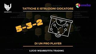 TATTICHE PERSONALIZZATE 5-3-2 per FC 24 | Istruzioni di un PRO Player