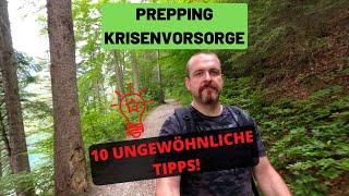 Prepping/Krisenvorsorge - 10 ungewöhnliche Tipps  4K