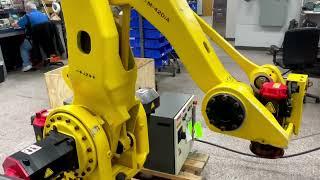 Fanuc M420iA Robot Repair and Preliminary Testing