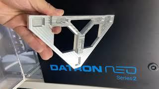 Datron Neo Cuts A Frame Bracket