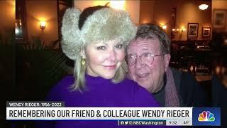 News4's Pat Collins Remembers Wendy Rieger: She Was ‘Our Poet Laureate' | NBC4 Washington