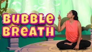 Bubble Breathing | Fun Breathing Exercise for Kids | Yoga Guppy by Rashmi Ramesh