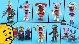 FNAF LEGO: Building Sister Location Minifigures