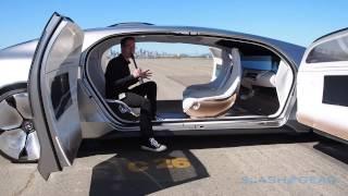 Mercedes Benz F 015 Walkthrough (live coverage in SF)