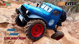 Power Wagon FCX24 By FMS | 1/24 Scale Performance Truck | Unboxing & First Drive | Cars Trucks 4 Fun