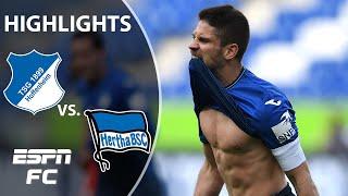 Andrej Kramaric scores winner for Hoffenheim vs. Hertha Berlin | Bundesliga Highlights | ESPN FC