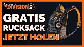 JETZT HOLEN GRATIS RUCKSACK The Division 2 / The Division 2 Jahrestag Rucksack / Division 2 Deutsch