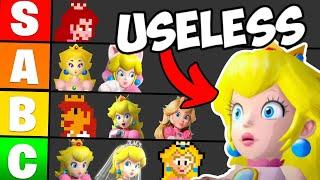 Ranking How USELESS Peach is in Every Mario Game