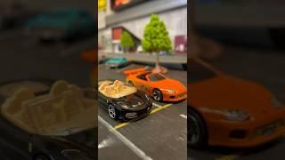 Supra Vs Ferrari fast and furious hot wheels edition  #hotwheels #fastandfurious #diecast